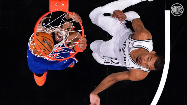 Karl-Anthony Towns domina, Knicks resistem à reação dos Spurs e abrem vantagem importante nas Finais da NBA